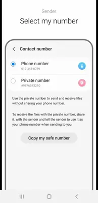 Samsung Private Share android App screenshot 2
